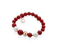 Bracelet Lelune Woman LELUNE GLAMOUR in Silver Perla LGBR421
